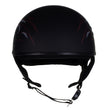 Hot Leathers Tribal Black Motorcycle Skull Cap Half Helmet DOT Approved HLT68