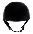 Hot Leathers HLT68-SP 'The O.G.' No Logo Flat Black DOT Unisex Half Helmet w/ MP7922FMSET Heated Balaclava Bundle