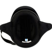 Hot Leathers HLT70 Stealth Flat Matte Black Motorcycle DOT Skull Cap Classic Half Helmet