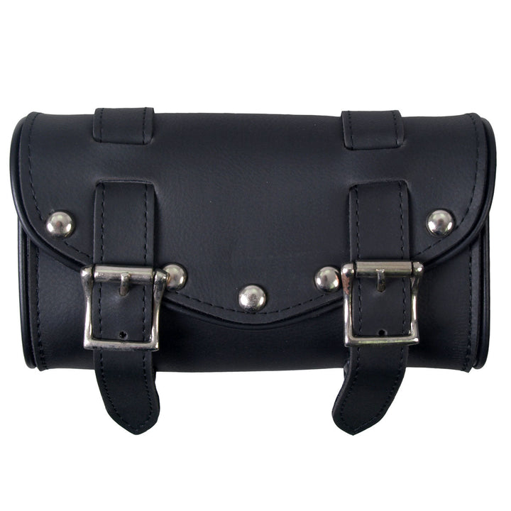 Hot Leathers Small PVC Tool Bag with Studs &amp; Strap tbd1003