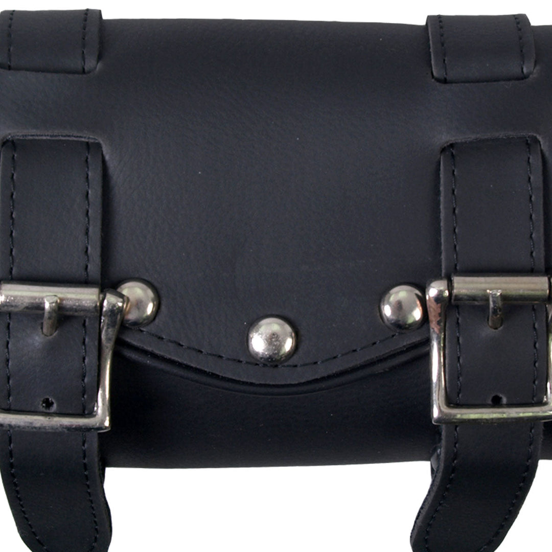 Hot Leathers Small PVC Tool Bag with Studs &amp; Strap tbd1003