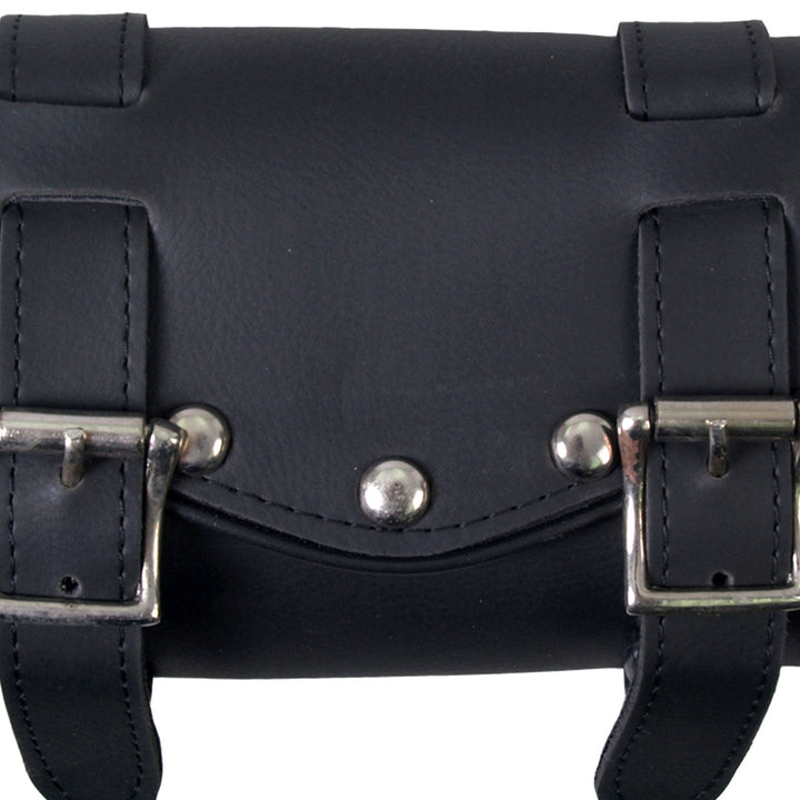 Hot Leathers Small PVC Tool Bag with Studs &amp; Strap tbd1003