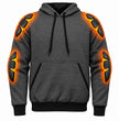 Milwaukee Leather Men's Streetguard Riding Hoodie - Aramid Reinforced with CE Shoulder and Elbow Armor