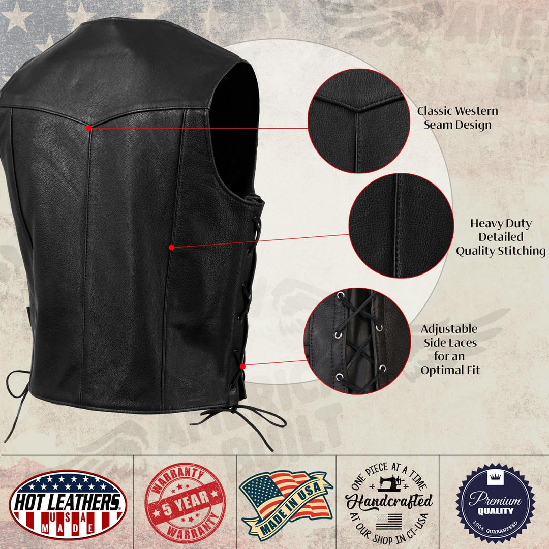 Hot Leathers VSM5008 USA Made Men&
