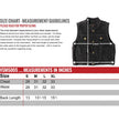 Hot Leathers VSK1004 Kids Toddler Black Denim Biker Vest