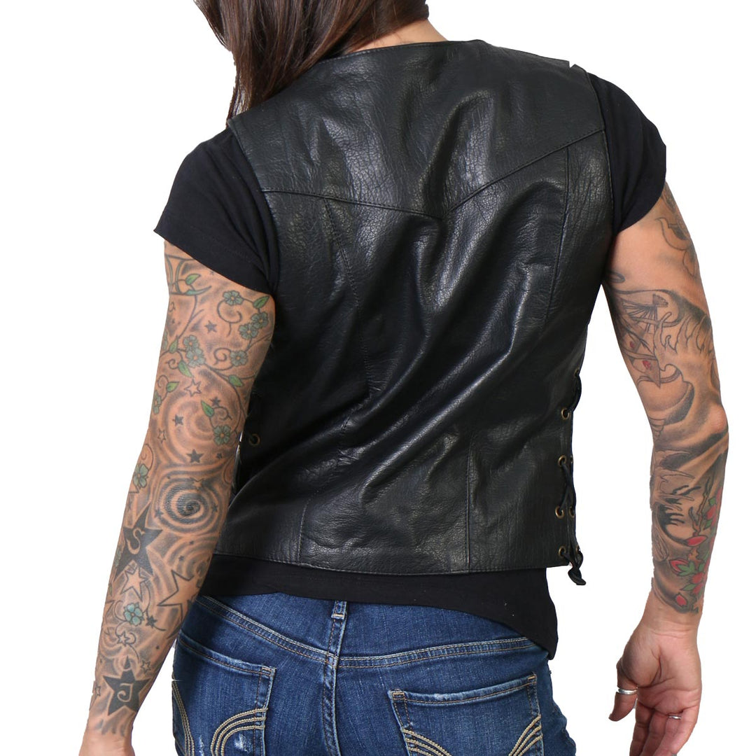 Hot Leathers VSL1008 Ladies Black &