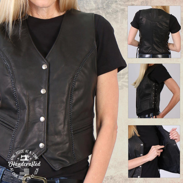 Milwaukee Leather USA MADE MLVSL5001 Women&