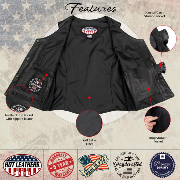 Hot Leathers VSL5002 USA Made Women&