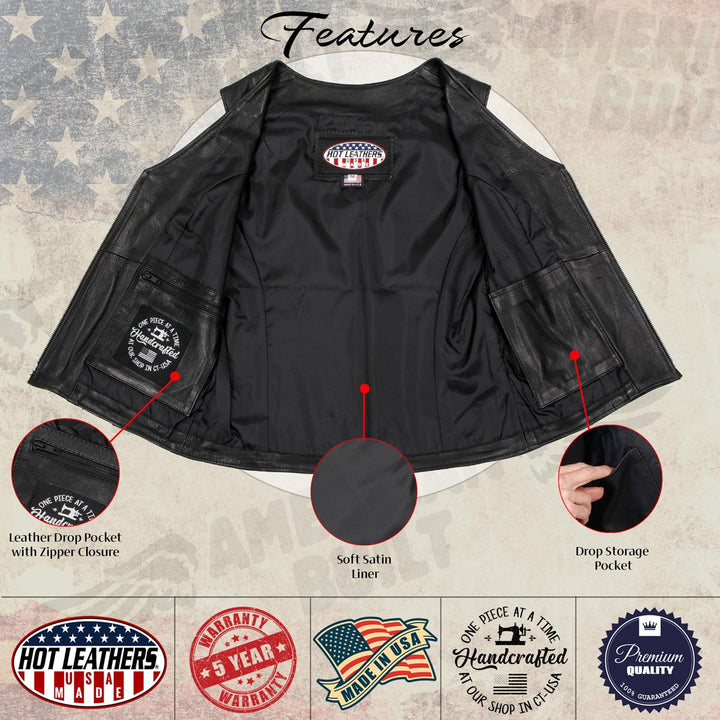 Hot Leathers VSL5003 USA Made Women&