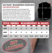 Hot Leathers VSM1014 Men's Black Heavyweight Leather Vest with Inside Pocket