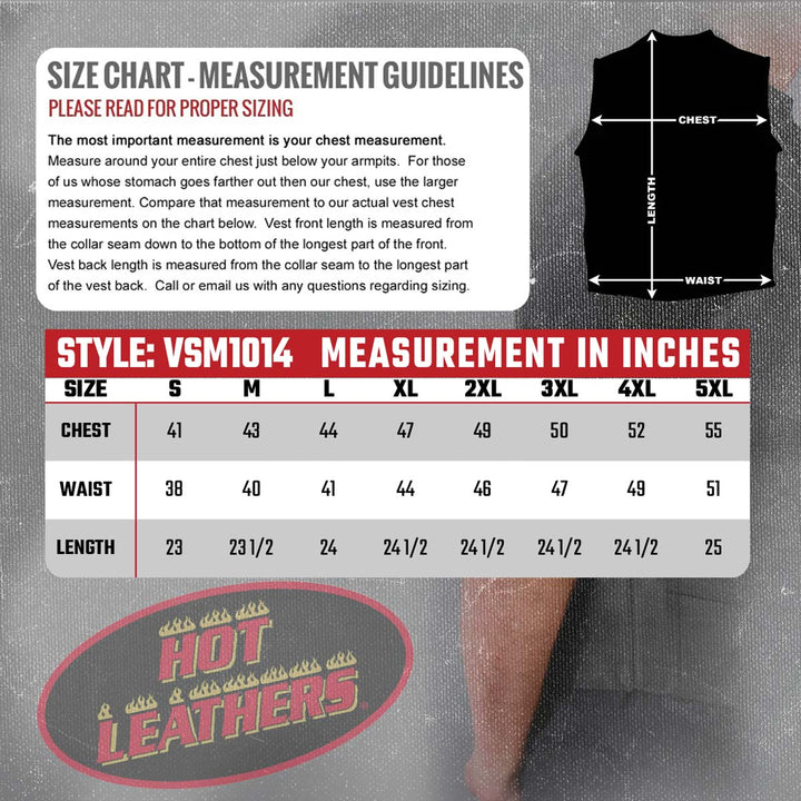 Hot Leathers VSM1014 Men&