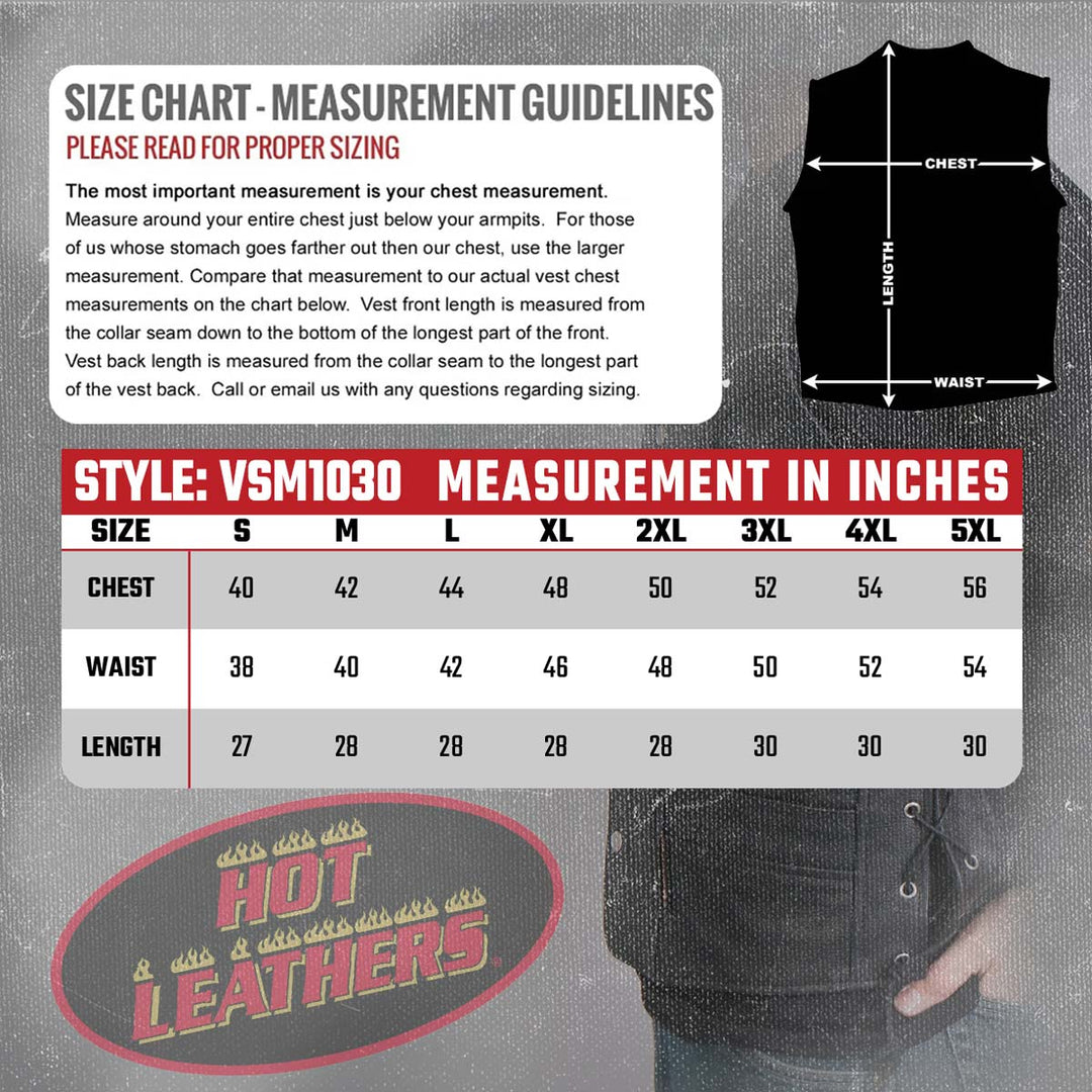 Hot Leathers VSM1030 Men&