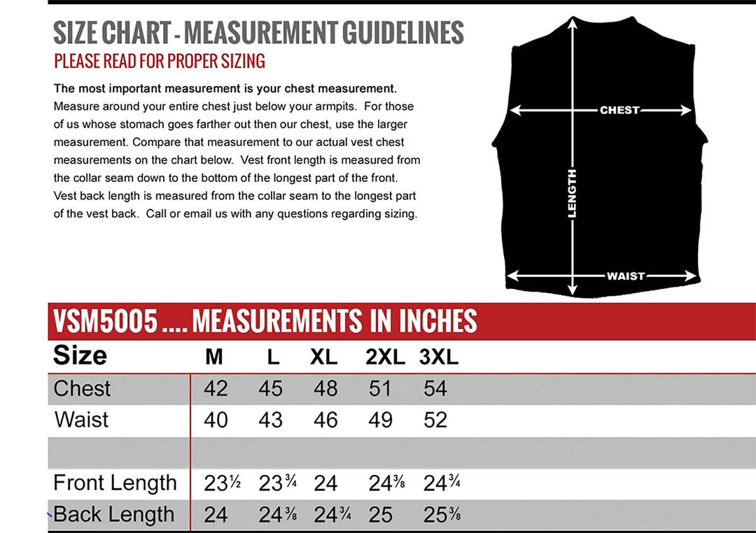 Hot Leathers VSM1037 Men&