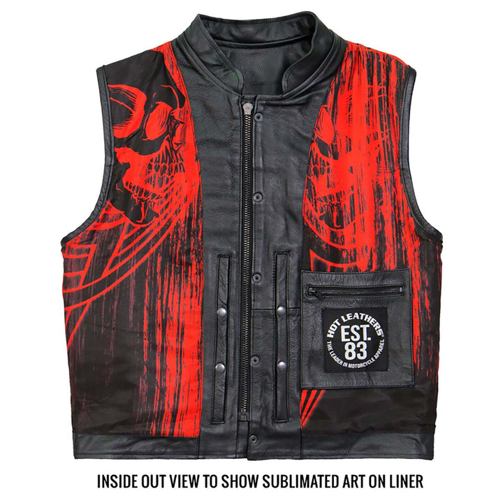 Hot Leathers VSM1055 Men’s Black &