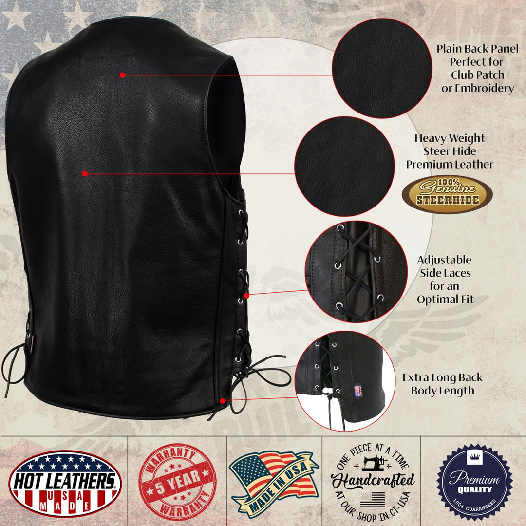 Hot Leathers VSM5003 USA Made Men&