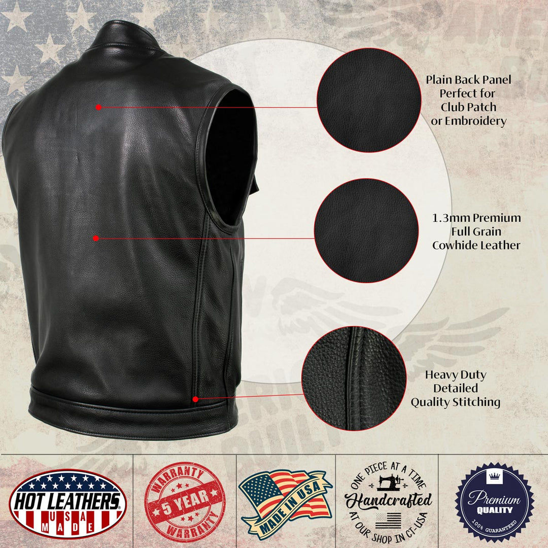 Hot Leathers VSM5004 USA Made Men&