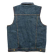 Hot Leathers VSM6001 Men's Blue Denim Vest