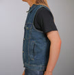Hot Leathers VSM6001 Men's Blue Denim Vest