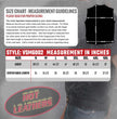 Hot Leathers VSM6002 Men's Black Denim Vest