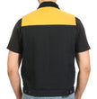 Hot Leathers VSM6104 Men's '2-Tone' Leather and Denim Club Style Biker Vest