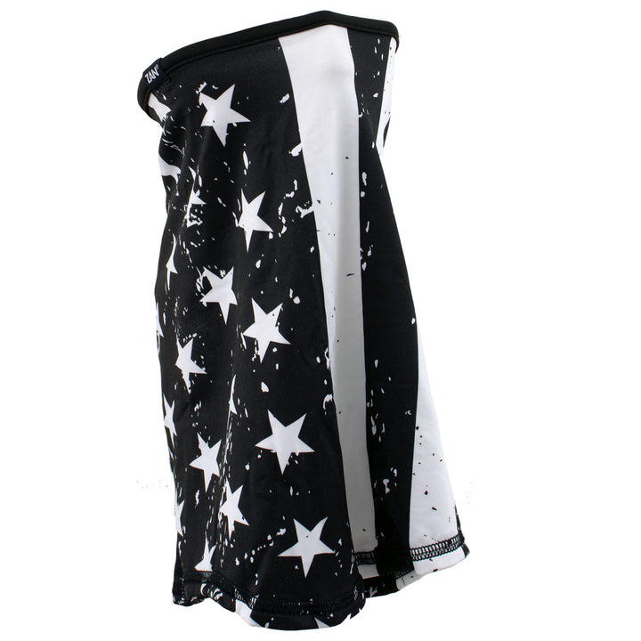 Zan Headgear WB4L091 Convertible Balaclava, SportFlex™ Series Black &amp; White Flag