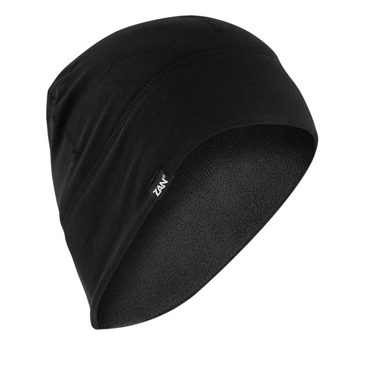 ZanHeadgear WHLF114 Helmet Liner/Beanie SportFlex Series Fleece Lined Black