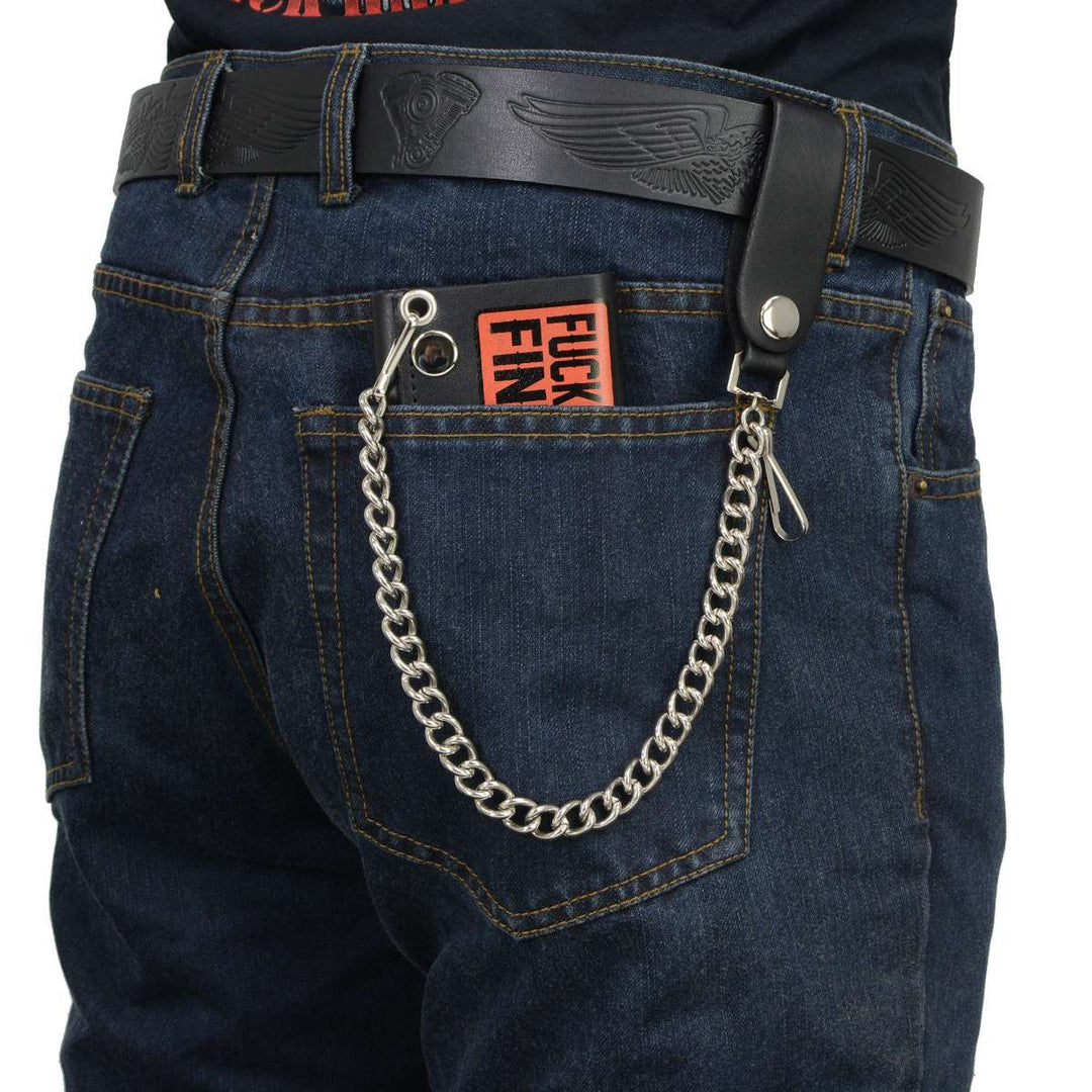 Hot Leathers  F*** Around and Find Out Tri-Fold Wallet WLB1037