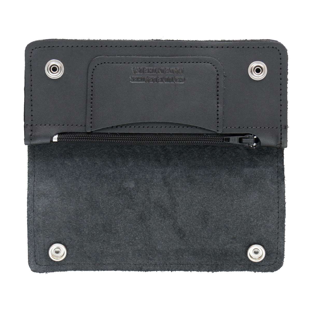 Hot Leathers Black Premium Leather Bi-Fold Wallet WLC2101