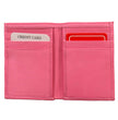 Hot Leathers Pink Credit Card Holding Wallet WLD1022
