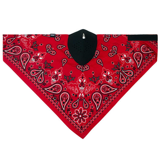 ZanHeadgear WNEO106 Neodanna Mask Red Paisley