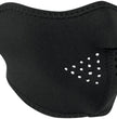 ZanHeadgear WNFM114H Neoprene Half Mask Solid Black