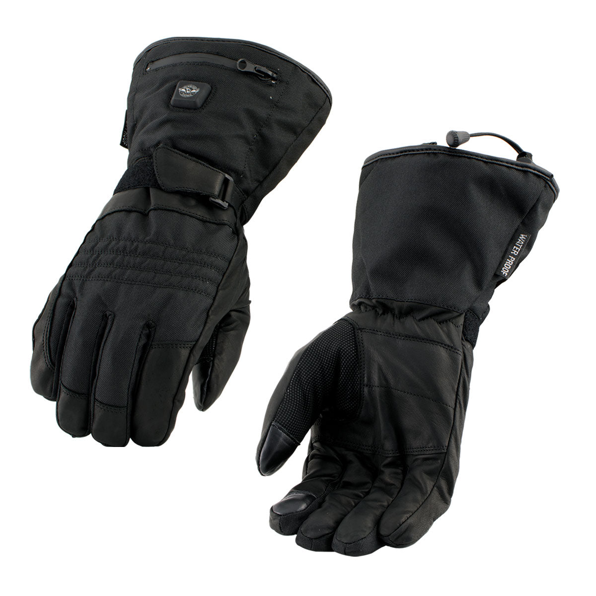 Xelement XG17501SET Heated Gloves for Men’s Winter Glove for Motorcycle Ski Hunting Hiking w/Battery and Harness Wire