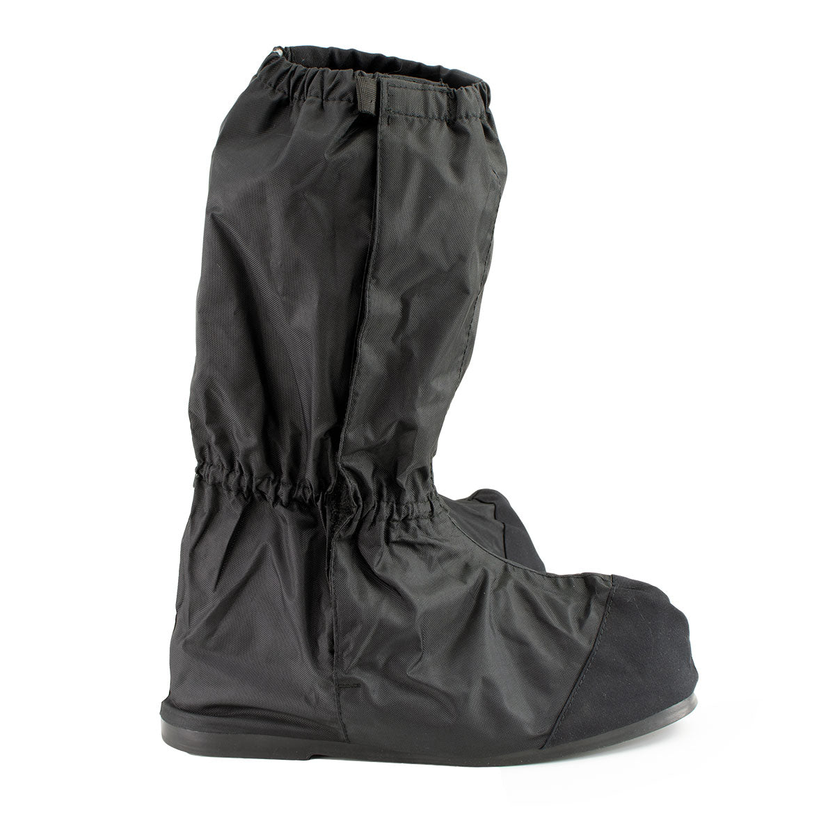 Unisex XS002 Black Full Coverage Hard Walking Sole Motorcycle Rain Boot Covers