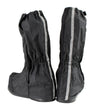 Unisex XS002 Black Full Coverage Hard Walking Sole Motorcycle Rain Boot Covers