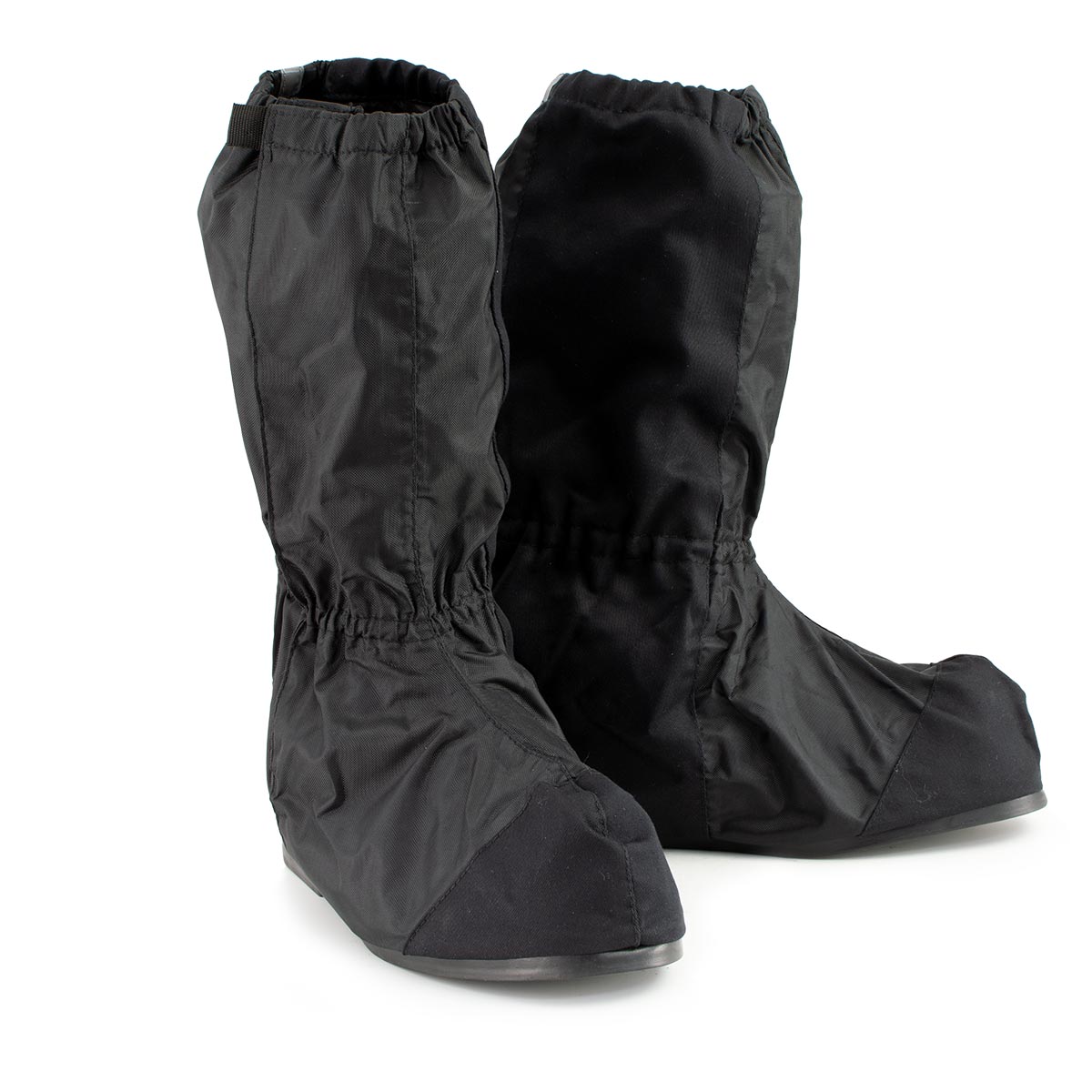 Unisex XS002 Black Full Coverage Hard Walking Sole Motorcycle Rain Boot Covers