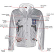 Milwaukee Leather Men's Leather Shirt Jacket with Removable Hoodie and Patch Access - MLM1614