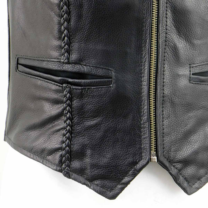 Milwaukee Leather XS1246 Ladies Black &