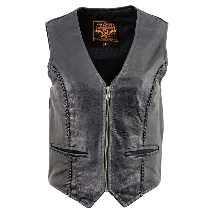 Milwaukee Leather XS1246 Ladies Black &