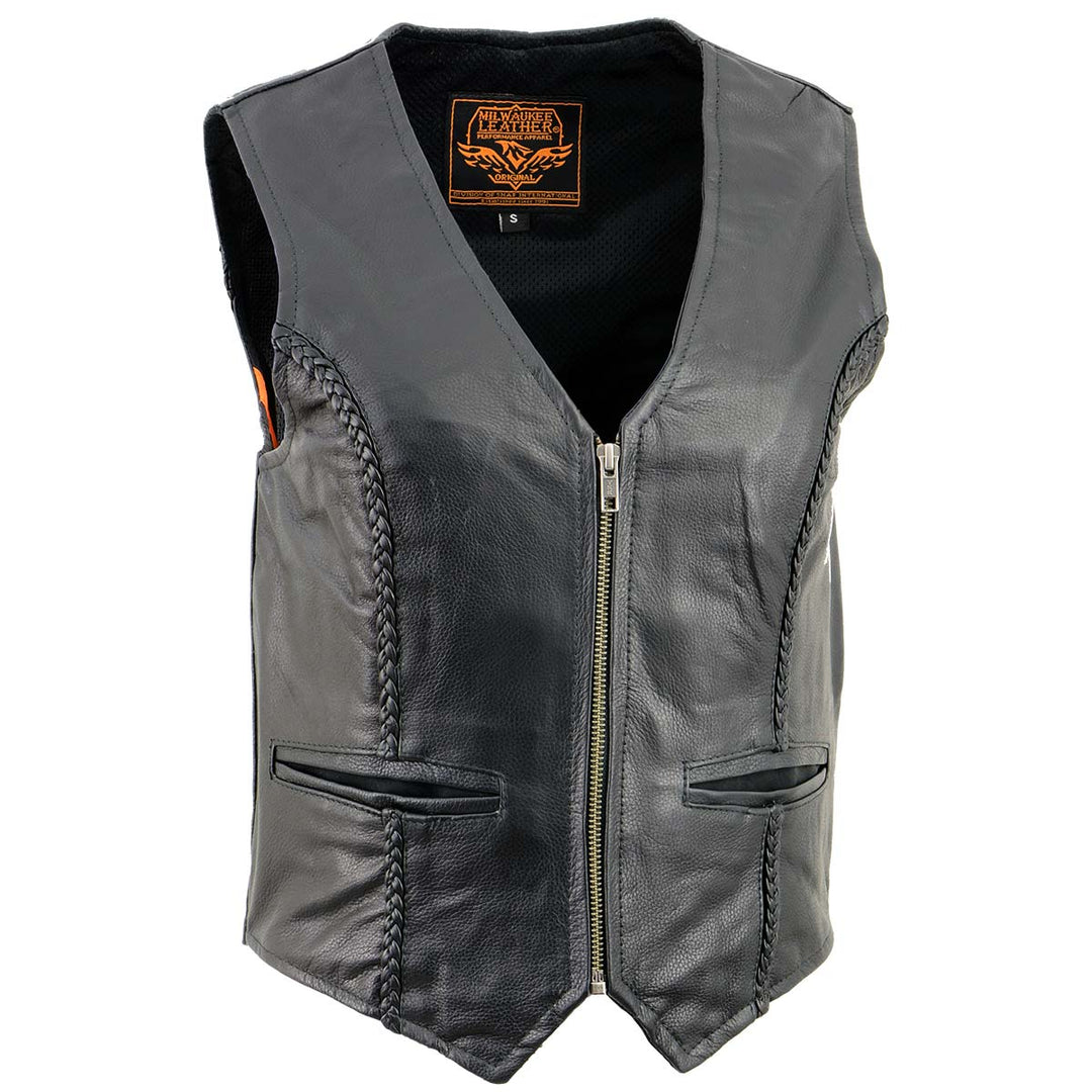 Milwaukee Leather XS1246 Ladies Black &