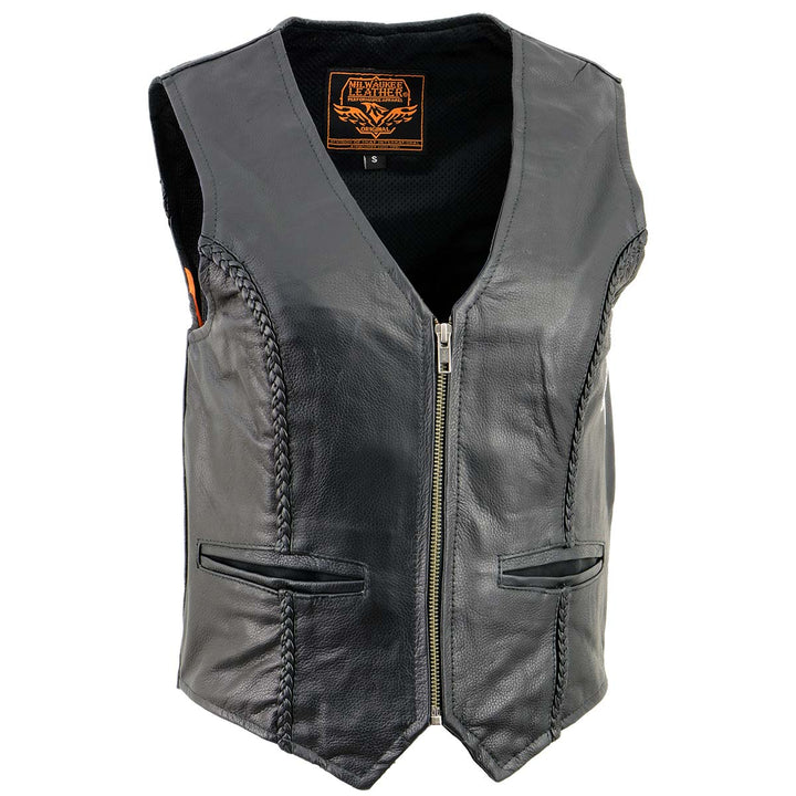 Milwaukee Leather XS1246 Ladies Black &
