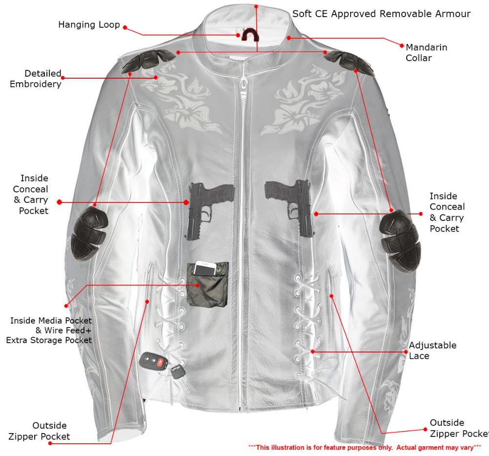 Milwaukee Leather LKL27008 Women&