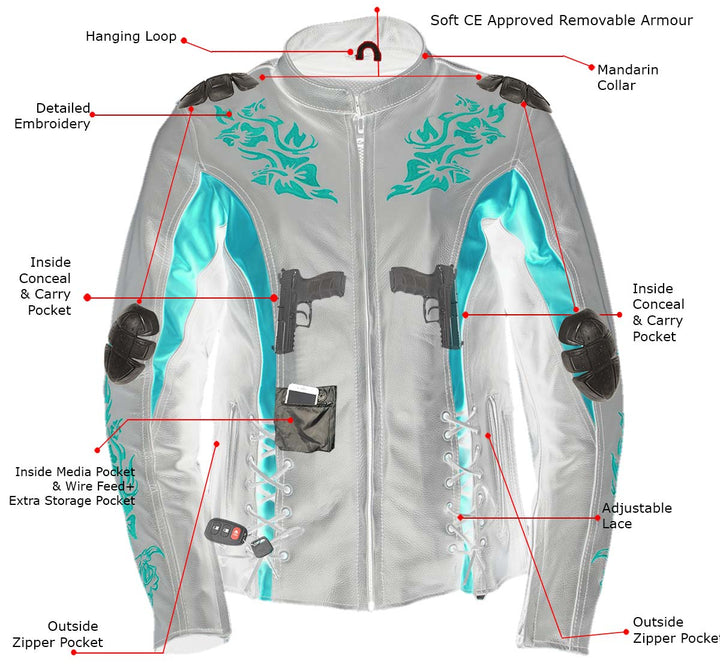 Milwaukee Leather LKL27003 Women&