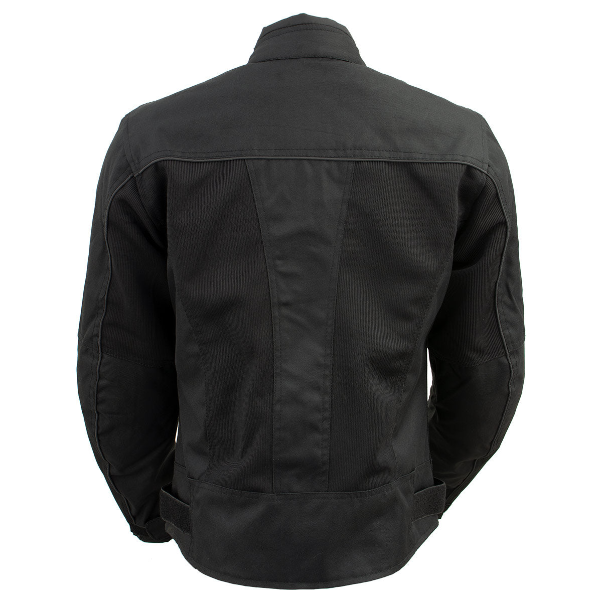 Xelement Women's Shade Black Textile and Mesh Scooter Motorcycle Biker Jacket with X-Armor XS22012