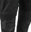 Men's XS2821 Black Water-Resistant Nylon Racing Over Pants with Armor