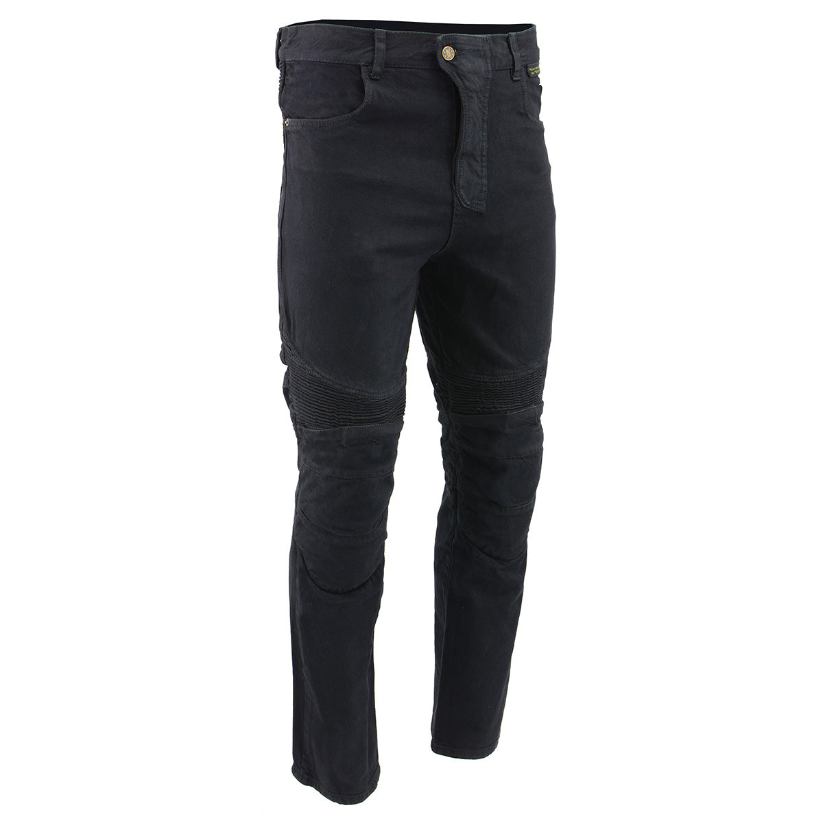 Men’s XS2822 Black Denim Motorcycle Pants with CE Approved Armor