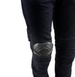 Ladies XS2823 Black Denim Motorcycle Pants with CE Approved Armor