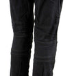 Ladies XS2823 Black Denim Motorcycle Pants with CE Approved Armor