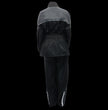 NexGen Ladies XS5001 Black and Grey Water Proof Rain Suit with Reflective Piping
