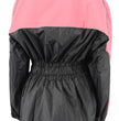 NexGen Ladies XS5001 Black and Pink Water Proof Rain Suit with Reflective Piping