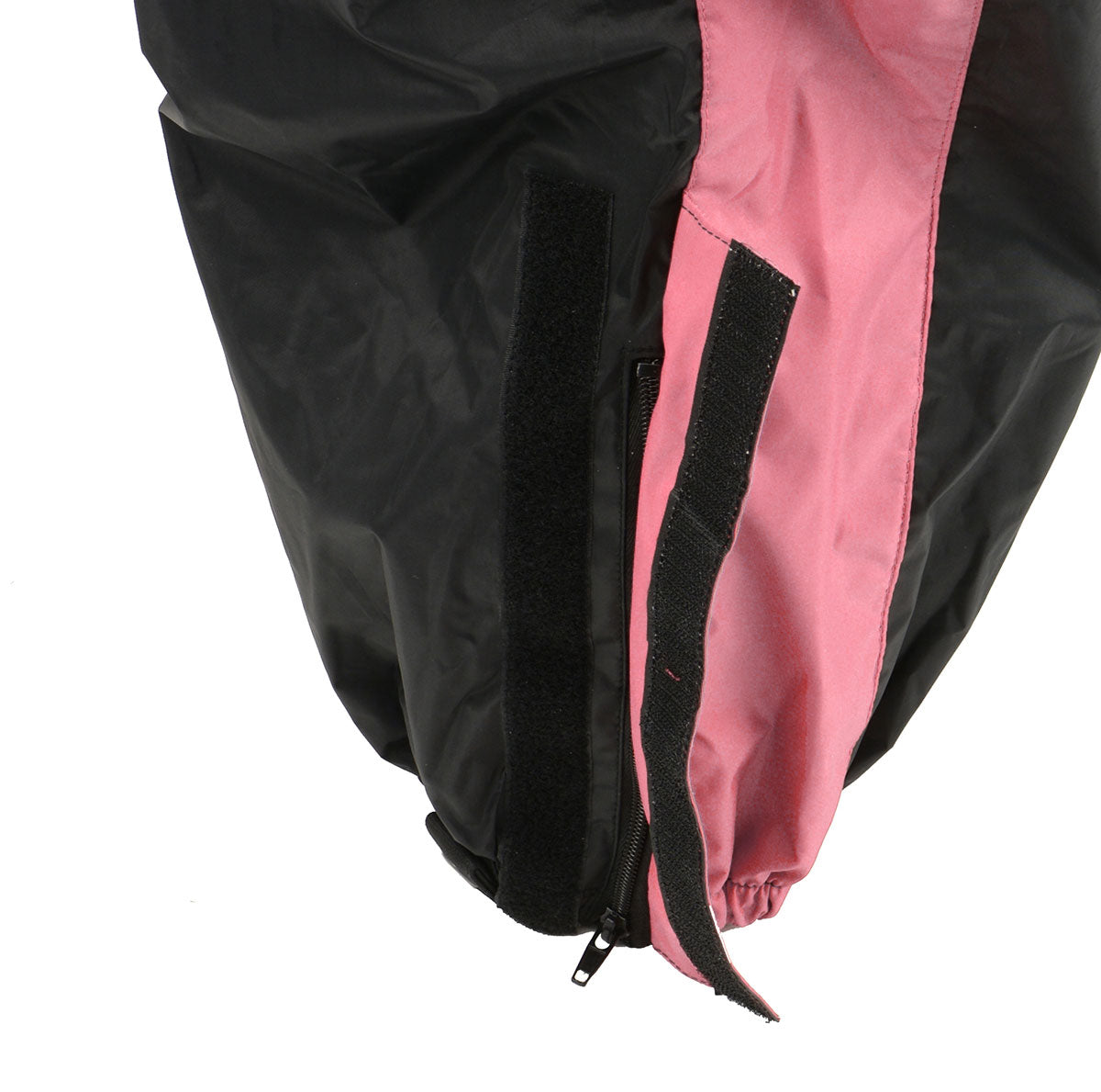 NexGen Ladies XS5001 Black and Pink Water Proof Rain Suit with Reflective Piping